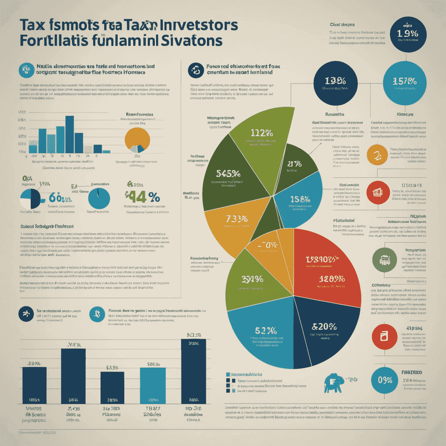 Infographic showing tax rates and regulations for foreign investors in Finland